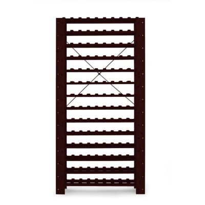 407-516 - Swedish 126 Bottle Wine Rack (Mahogany)