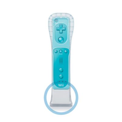 409-170 - Blue Wii Remote w/ MotionPlus for Nintendo Wii