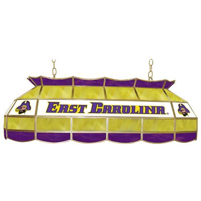 411-063 - East Carolina University 40" Stained Glass Tiffany-Style Pub Lamp