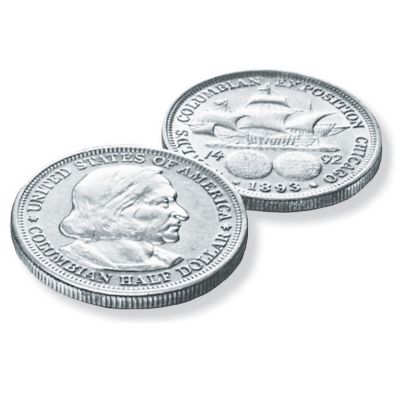 411-537 - Silver Columbian Exposition Half Dollar