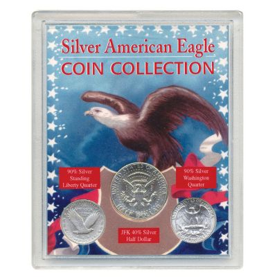 411-538 - Silver American Eagle Three Piece Coin Set