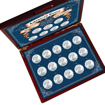 411-620 - 1986-2007 American Silver Eagle Set (22 Coins)