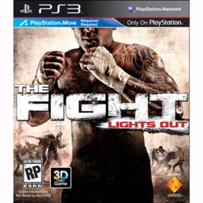 414-000 - The Fight: Lights Out - Motion Control Sony Playstation 3 Game