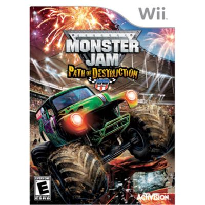 415-560 - Monster Jam: Path of Destruction Nintendo Wii Game