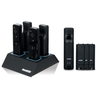 415-607 - Nintendo Wii Black Quad Dock Charger Accessory 