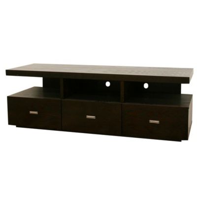 417-516 - Baxton Studio Nardo Dark Brown Wood Modern TV Stand