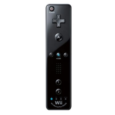 417-673 - Nintendo Wii Black Remote Plus