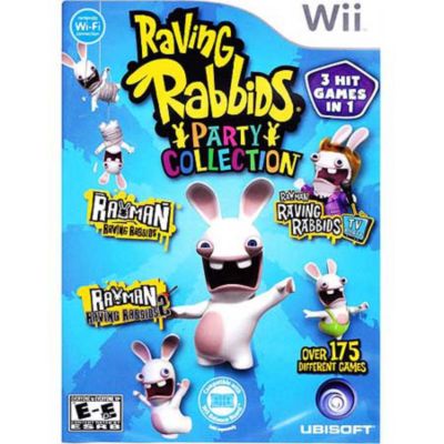 417-687 - Raving Rabbid Party Collection Nintendo Wii Game 
