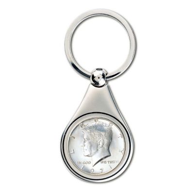 418-018 - Kennedy Half Dollar Keychain Pendant