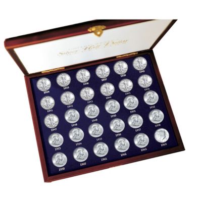 418-026 - 1934-1964 Silver Half Dollar 30-Piece Boxed Set