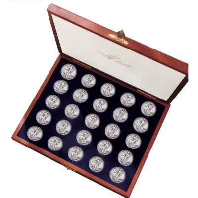 418-027 - 1916-1947 Walking Liberty Silver Half Dollar 25-Piece Boxed Set