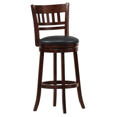 418-864 - 29" Counter Height Swivel Lattice Back Chair