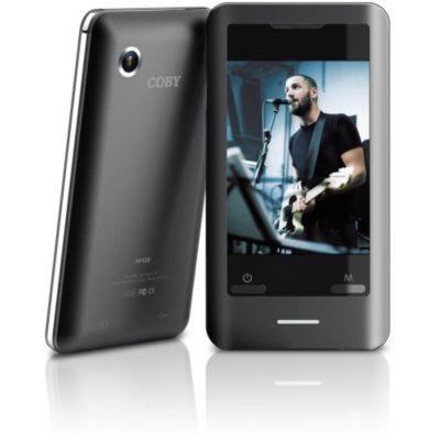 419-606 - Coby MP828-4G 2.8" Touchscreen Video MP3 Player w/ Speaker & Camera 