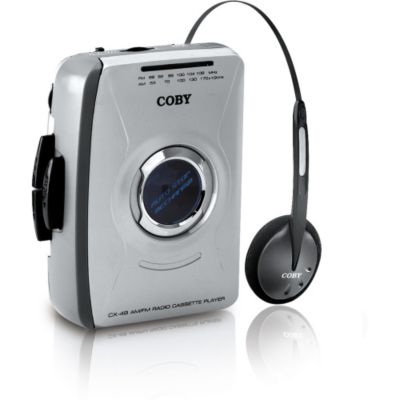 419-655 - Coby CX49 Personal AM/FM Stereo Cassette Player 