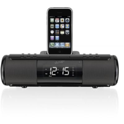 419-689 - iLive ISP 209B Portable Dock for iPhone/iPod w/ Alarm 