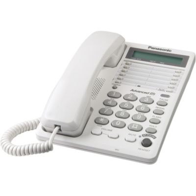 419-785 - Panasonic KX-TS108W White 1-Line Corded Integrated Telephone System