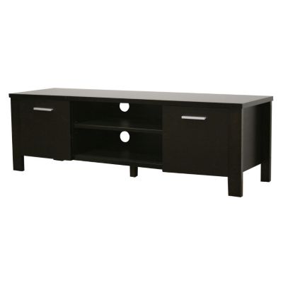 420-512 - Wythe Dark Brown Modern Wood TV Stand 