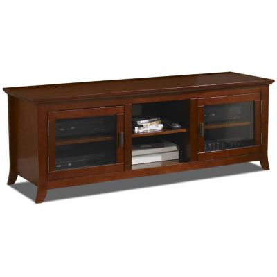 421-787 - TechCraft Flat Panel Walnut Finish A/V Cabinet Credenza