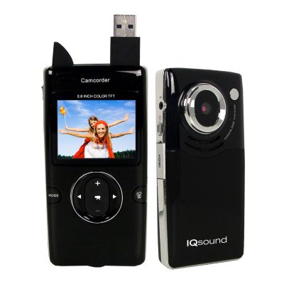 421-922 - SuperSonic IQ-8900 720p High Definition Digital Video Camcorder