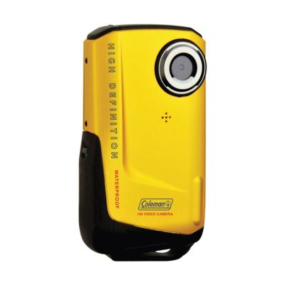 421-952 - Coleman CVW9HD-YL Xtreme Waterproof 1080p HD Yellow Digital Camcorder