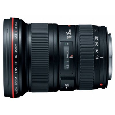 422-142 - Canon EF 16-35MM f/2.8L II USM with Lens Hood and Case