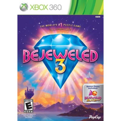 422-302 - Bejeweled 3 Xbox 360 Game w/ Bejeweled Blitz Live