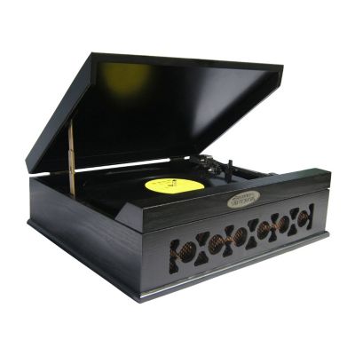 423-414 - Pyle PVNTT6UMB Vintage-style Phonograph / Turntable