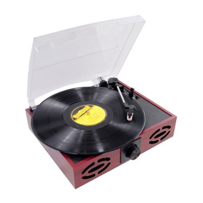 423-437 - Pyle PVNT7U Retro Style Turntable w/ USB-to-PC