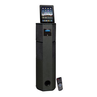 423-481 - Pyle PHST96IPBK Channel Home Theater Tower w/ Docking Station for iPod/iPhone/iPad