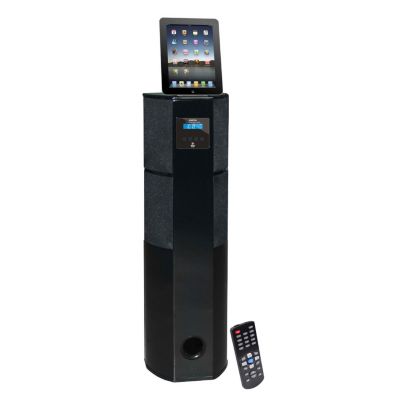 423-482 - Pyle PHST96IPGL Channel Home Theater Tower w/ Docking Station for iPod/iPhone/iPad