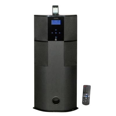 423-485 - Pyle PHST90IBK Channel Home Theater Tower w/ Docking Station for iPod/iPhone