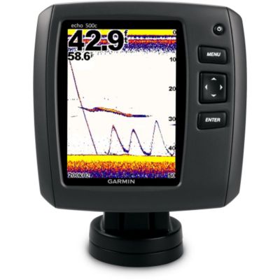423-603 - Garmin ECHO500C 5" Color Dual Beam Fresh/Saltwater Fishfinder
