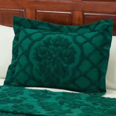 429-111 - North Shore Linens&trade; ''Damask'' Cotton Chenille Sham