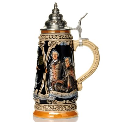 GRIMM BROTHERS TOWN MUSICIANS OF BREMEN STEIN
