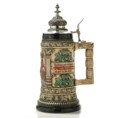 429-188 - King-Werk&trade; Thewalt&trade; "1893 Gambrinus King of Beers" Stoneware Stein