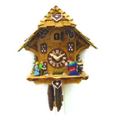 1-DAY HANSEL AND GRETEL FAIRY TALE CUCKOO CLOCK LIMITED EDITION