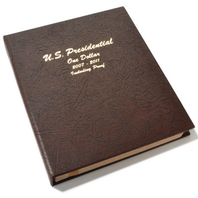 429-326 - 2007-2011 60-Piece Gem BU & Proof US Presidential Golden Dollar Set  