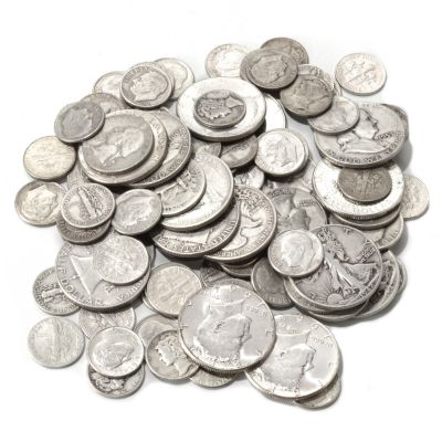 429-331 - One Pound Silver Hoard w/ Banker's Bag