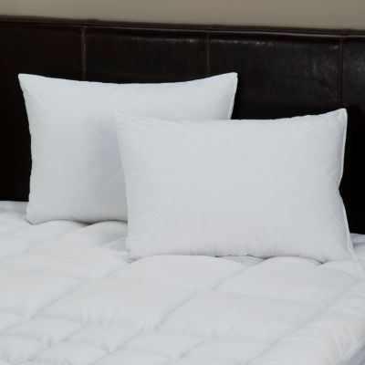 North Shore Linens Nano-Tex Quilted Pillow Protector Pair