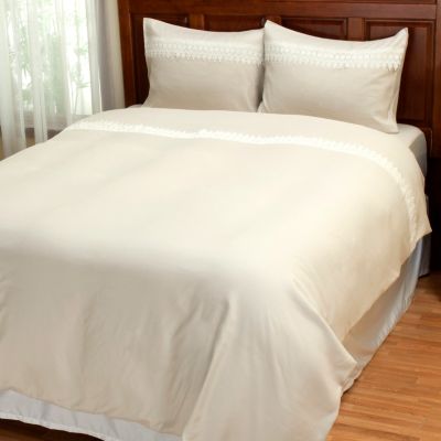 Cozelle "Sorrento" Lace 3pc Duvet Set