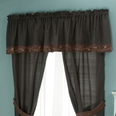 "Velvet Leaf" Window Valance