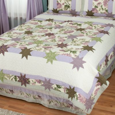 "Twilight Garden" Quilt