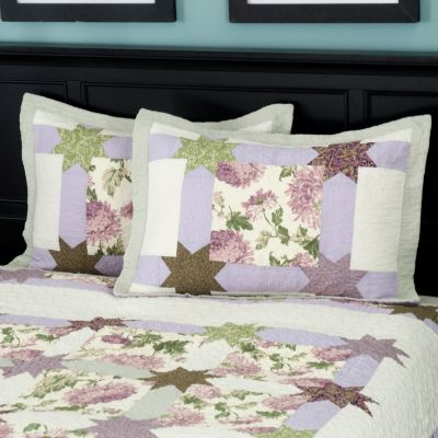 "Twilight Garden" Sham Pair