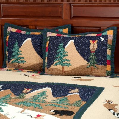 "Bear Mountain" Sham Pair