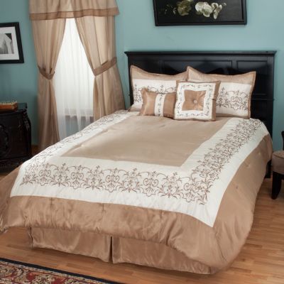 "Kingstone" 16pc Bedding Ensemble