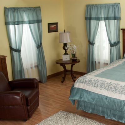 Aqua/Ivory Window Sets