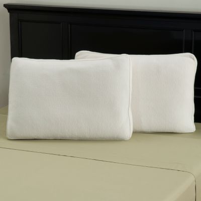 North Shore Linens Polyester and Rayon from Bamboo Gusseted Fiber Pillow Pair