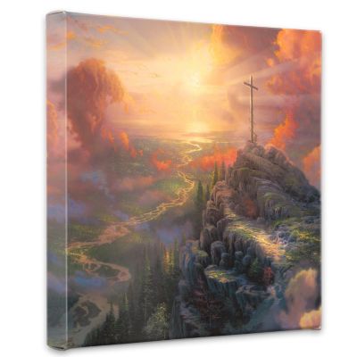 429-985 - Thomas Kinkade "The Cross" 14" Gallery Wrap