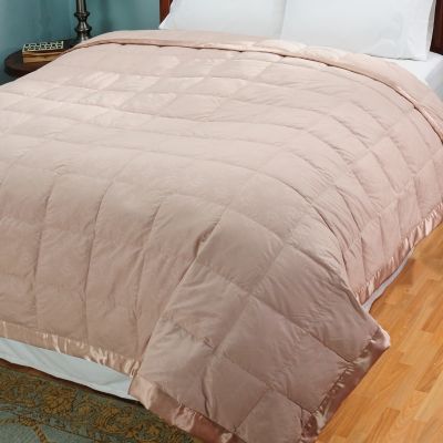Cozelle Embossed Microfiber Down Blanket