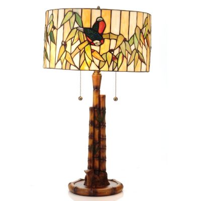 PERUVIAN BAMBOO TABLE LAMP